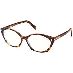 New Authentic Tom Ford FT5811-B/V 053 Geometric Eyeglasses